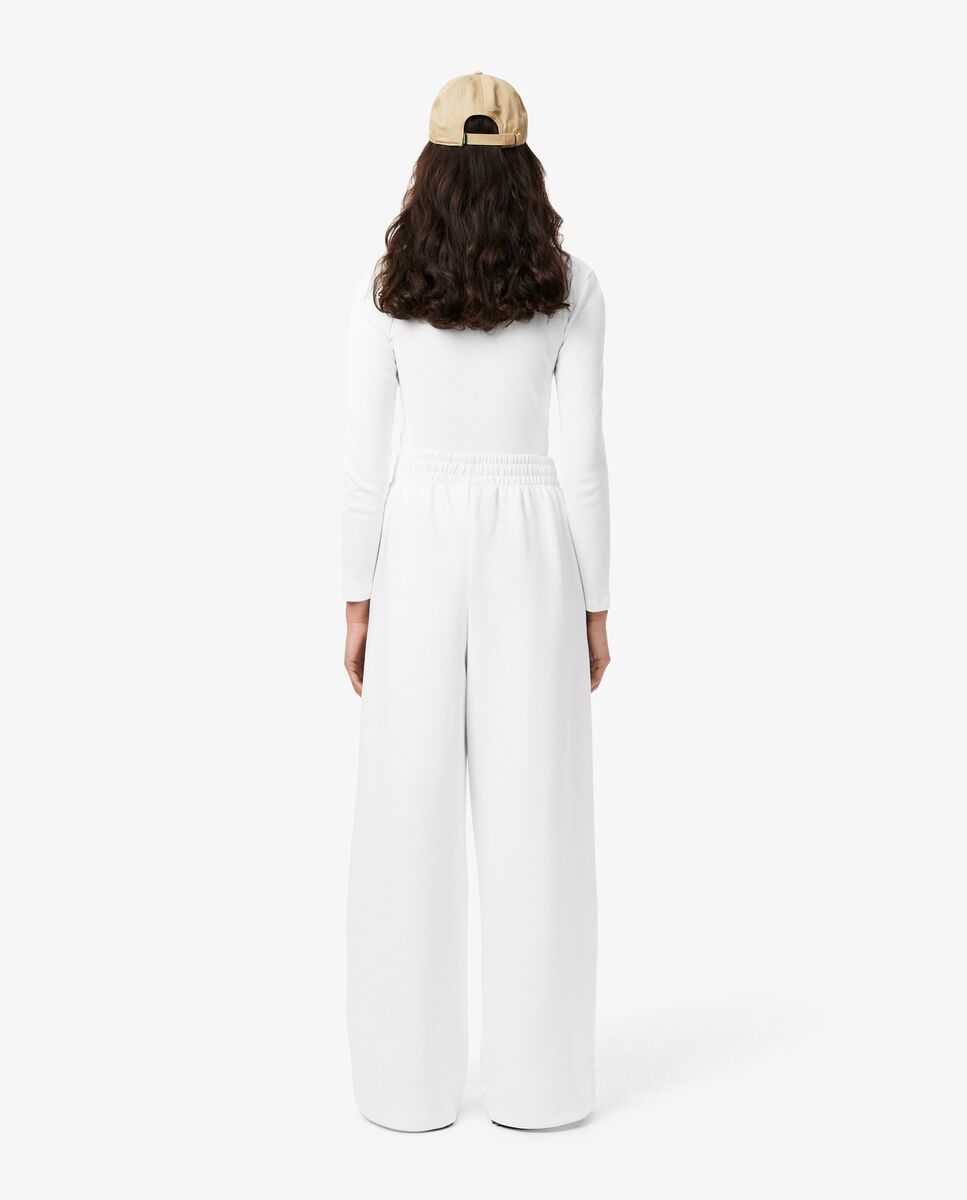 Imagen 2 de Pantalón de mujer de chándal de algodón en - Blanco Blanco