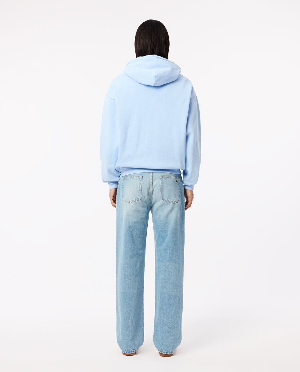 Vaqueros straight cut con cinco bolsillos - Lacoste - Azul Azul-2