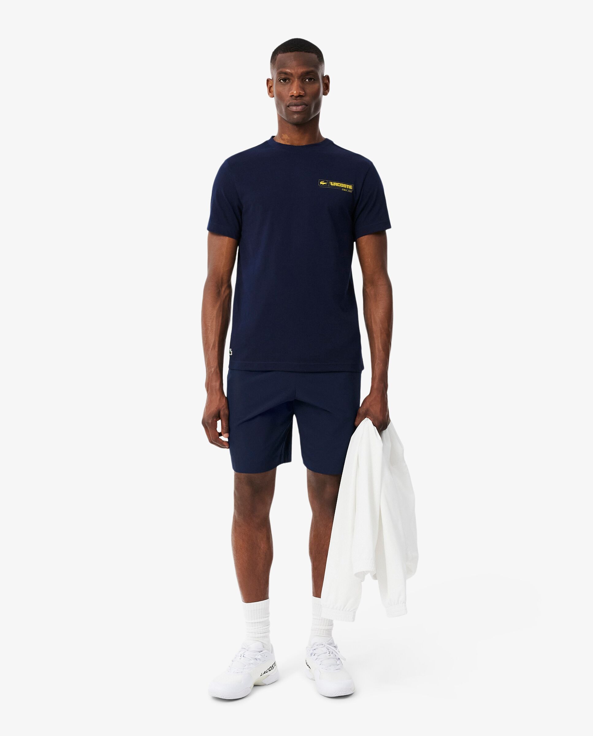 Pantalones cortos de tenis de hombre Sportsuit Ultra-Dry Lacoste - Azul marino Azul marino-4