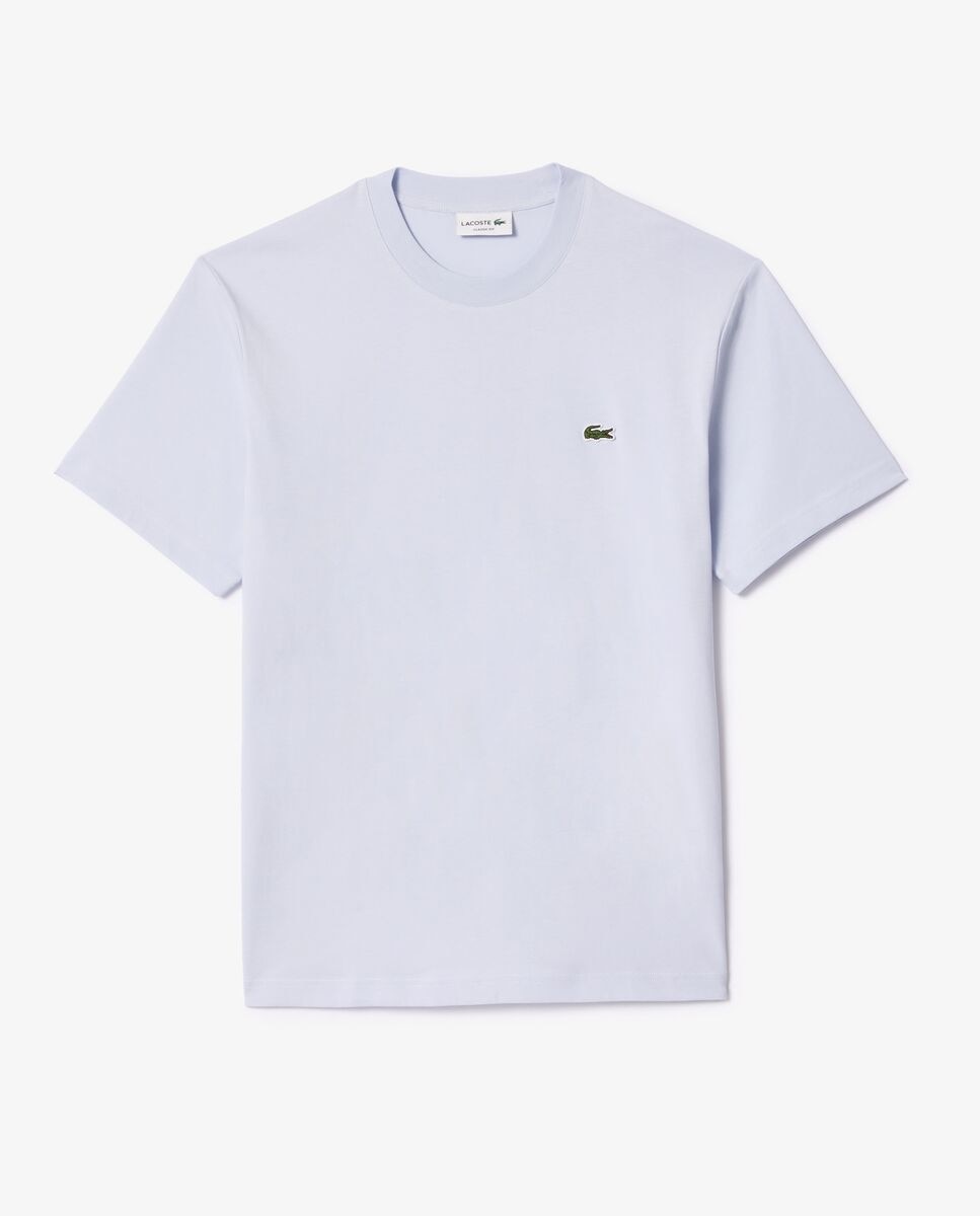 Camiseta de hombre de algodón de manga corta - Lacoste - Malva Malva-5
