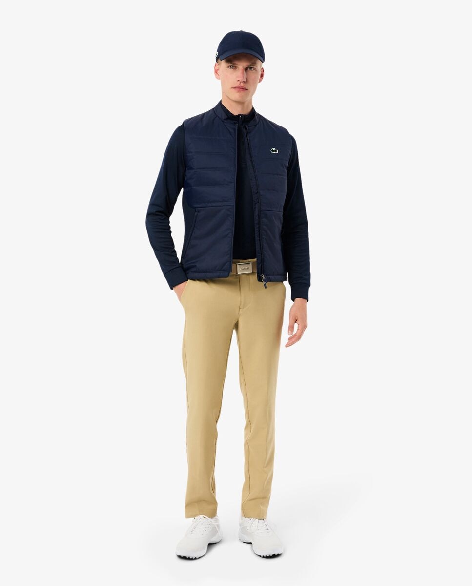Sudadera de hombre técnica de felpa para golf en azul - Lacoste - Azul marino Azul marino-4