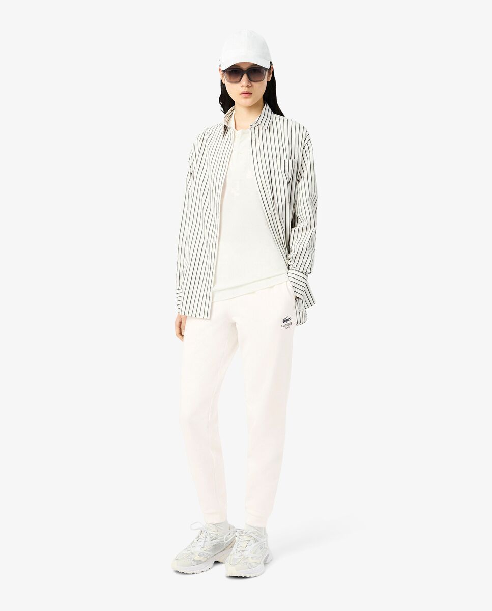 Imagen 4 de Pantalones joggers de hombre de corte tapered - Lacoste - Blanco Blanco