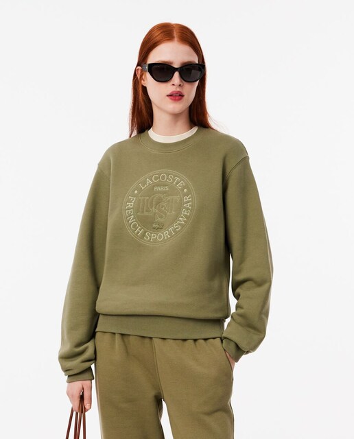 Imagen 0 de Sudadera de mujer bordada de algodón