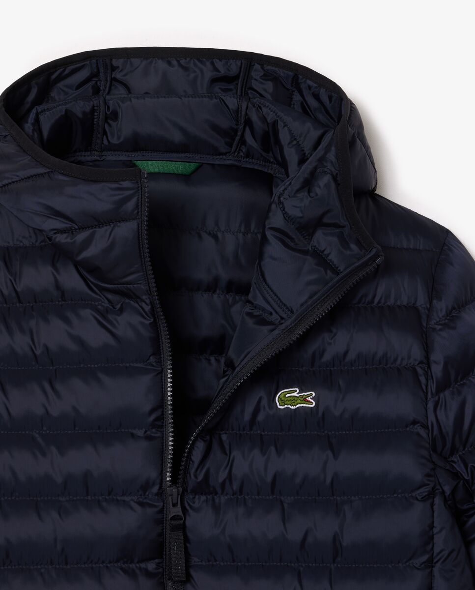 Lacoste - Chaqueta de hombre acolchada hidrófuga.