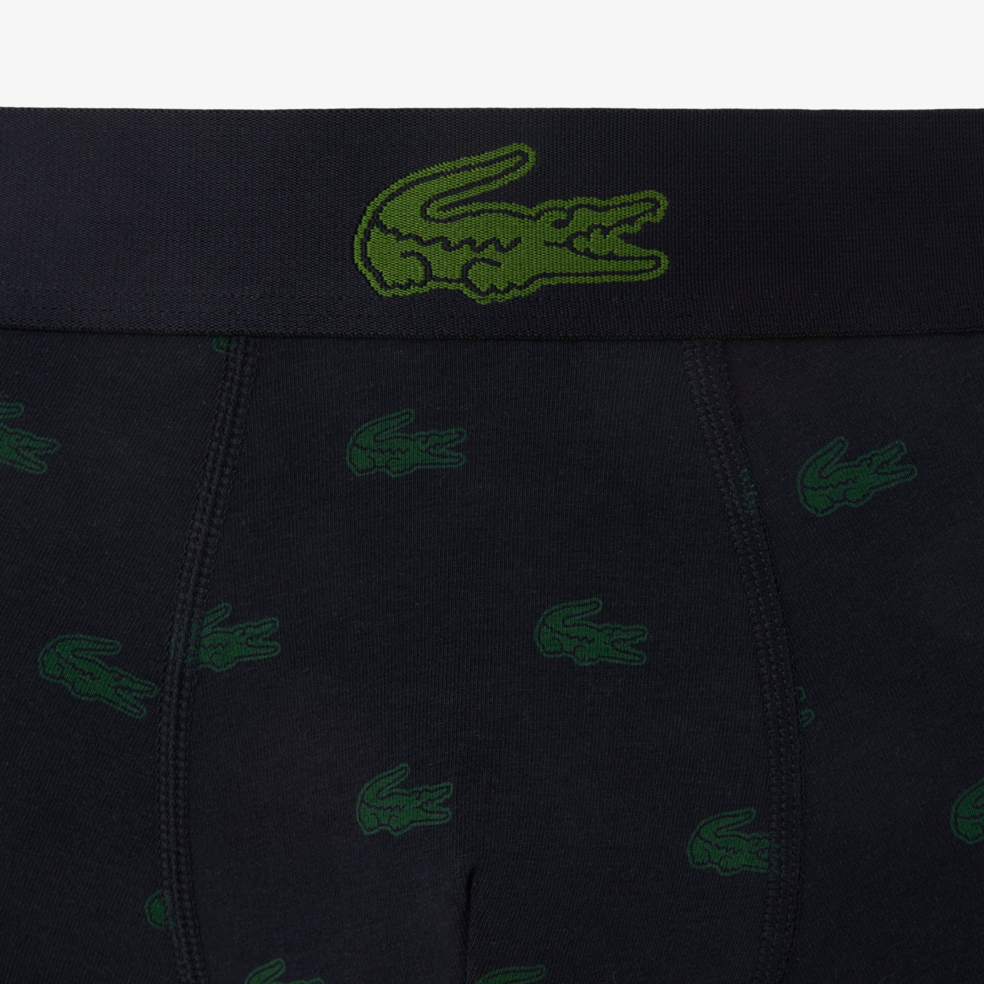 Lote de 3 bóxeres con estampado de cocodrilo - Lacoste - Azul marino Azul marino-5