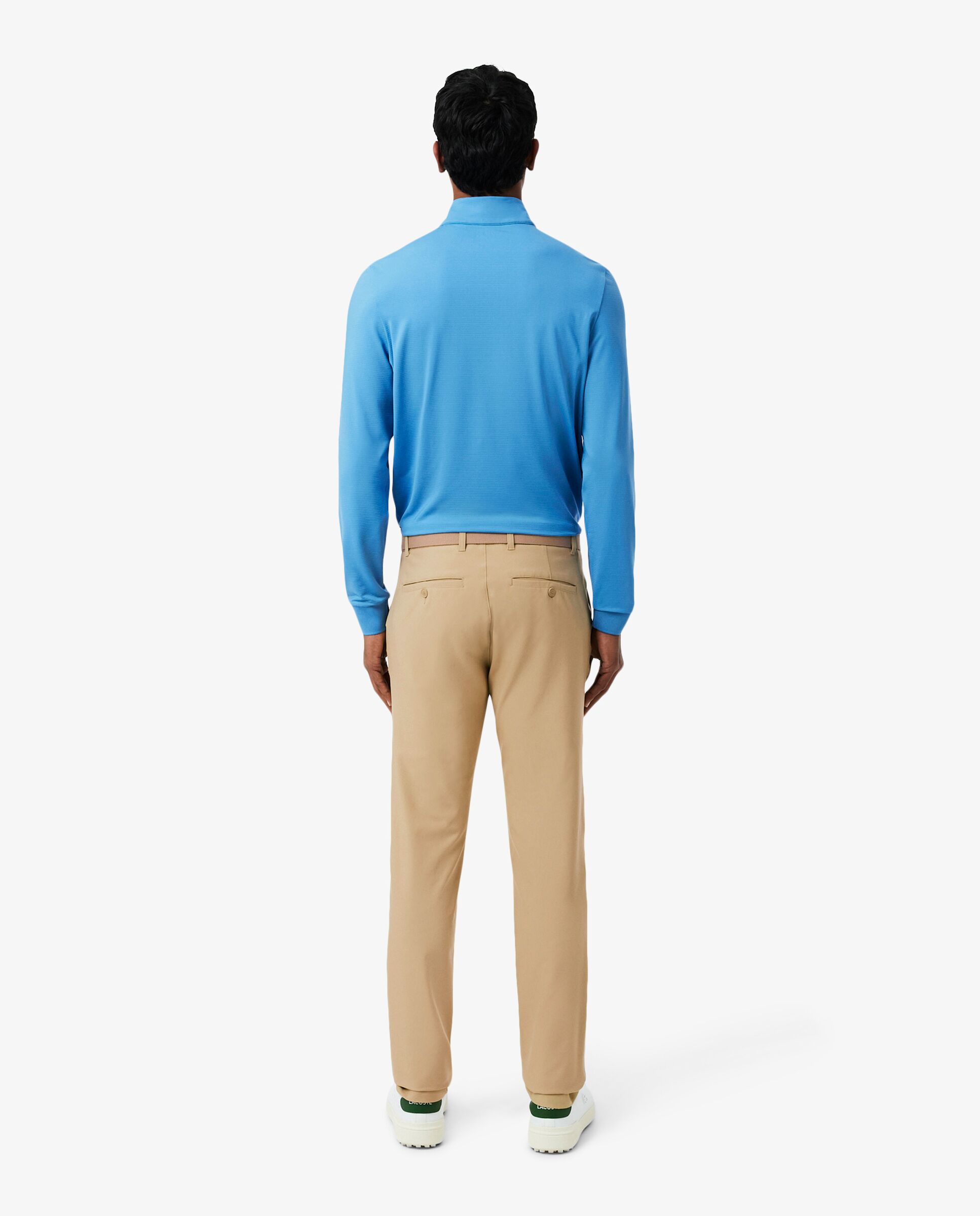 Imagen 2 de Pantalón de golf de hombre de corte ajustado Ultra Dry Lacoste - Beige Beige
