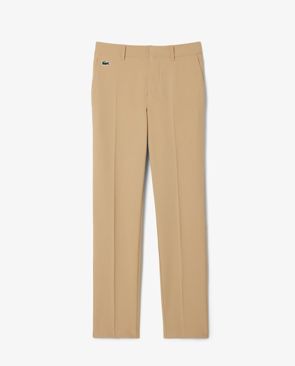 Imagen 6 de Pantalón de golf de hombre de corte ajustado Ultra Dry Lacoste - Beige Beige