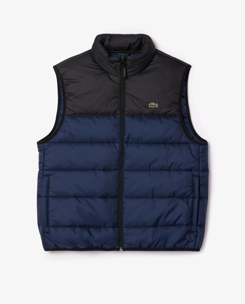 Chaleco de hombre impermeable en azul · Lacoste · El Corte Inglés