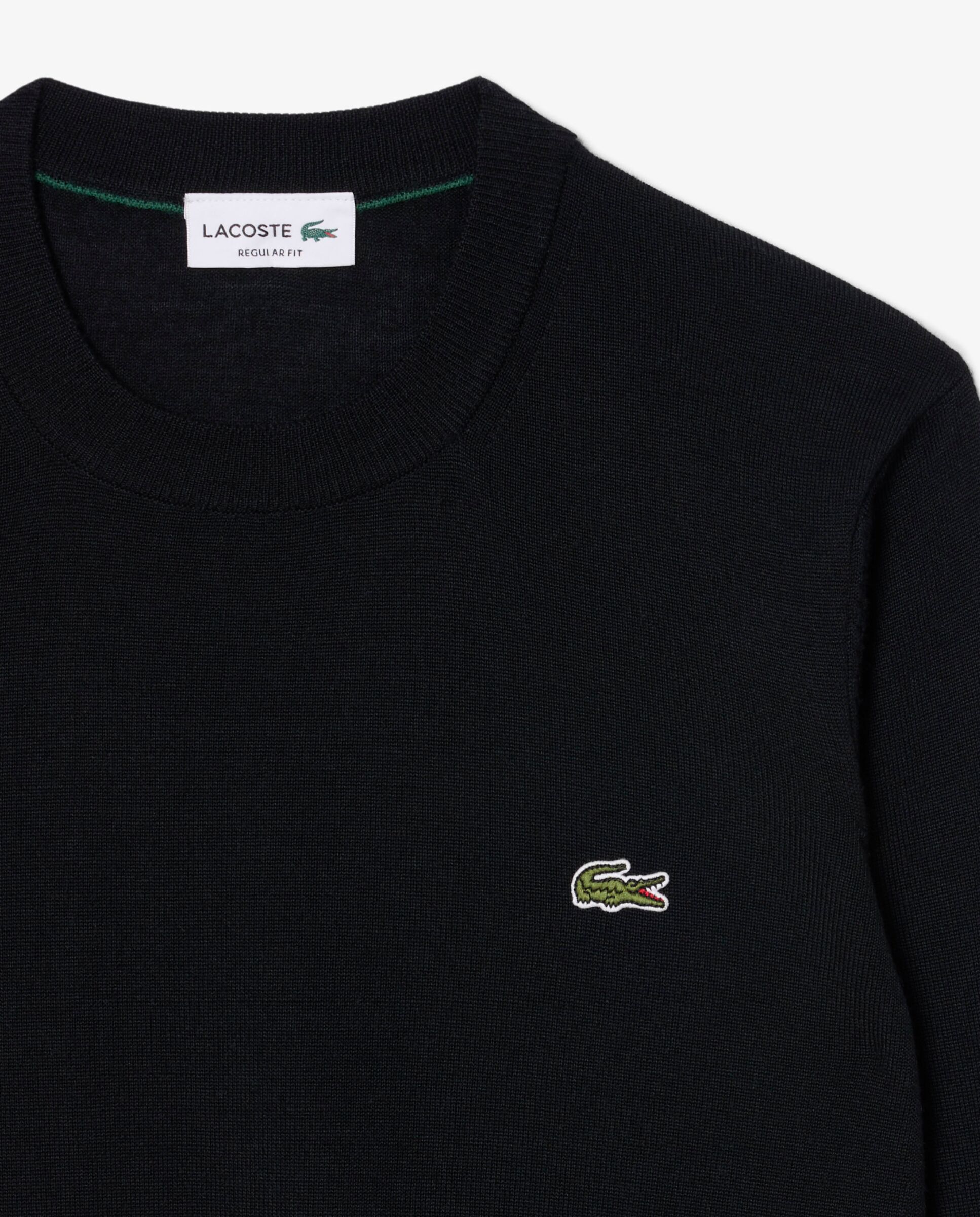 Jersey de hombre de lana - Lacoste - Negro Negro-5