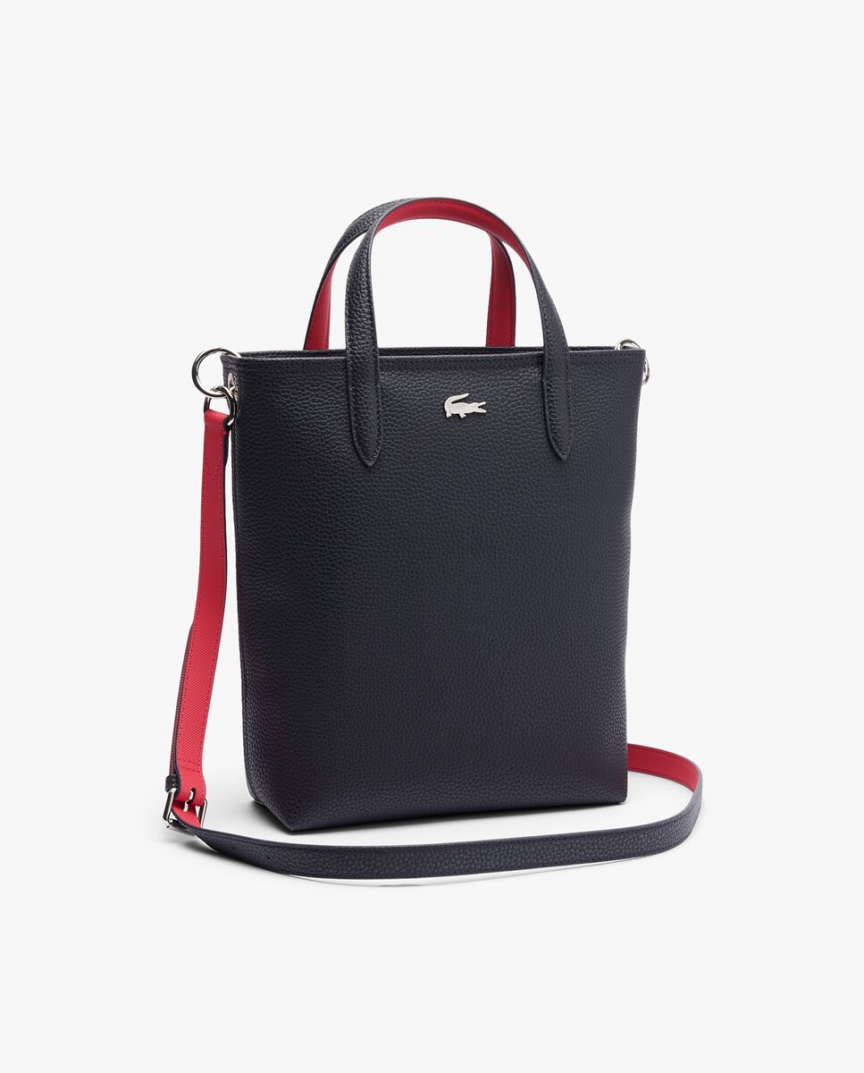 Bolso shopper de mujer reversible vertical anna - Lacoste - Rojo Rojo-3