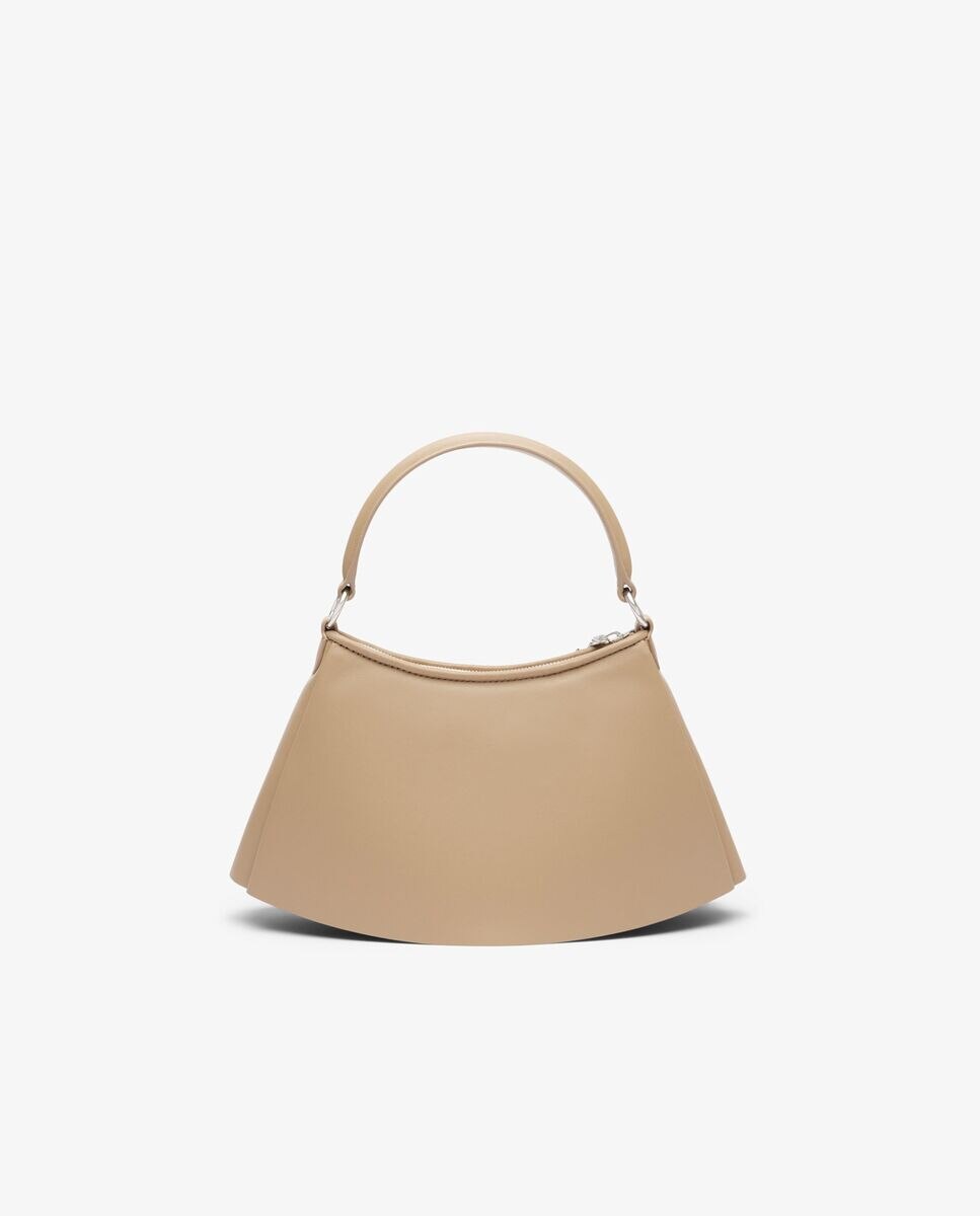 Bolso de piel pequeño Lenglen Runway - Lacoste - Beige Beige-4