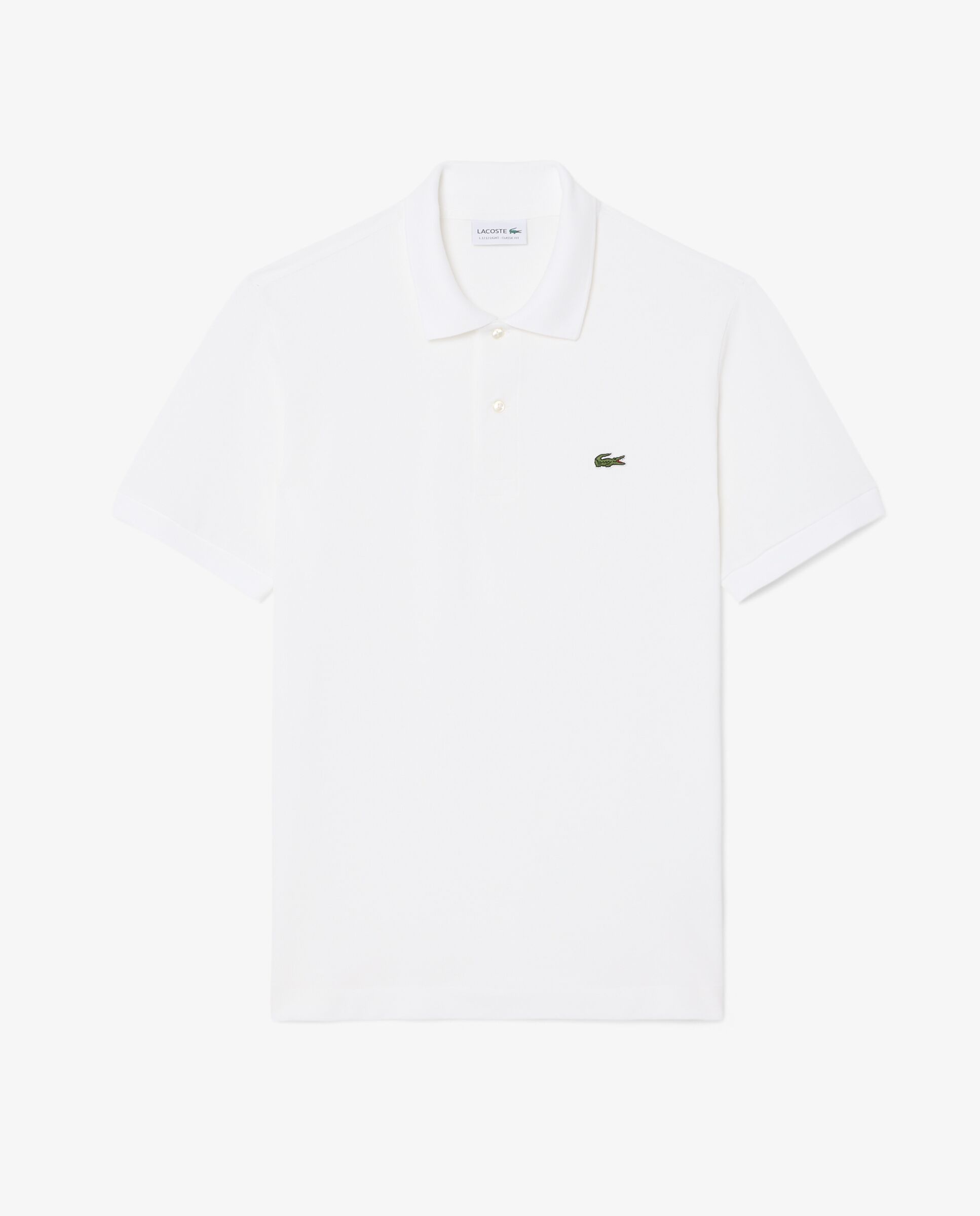 Polo de hombre de corte clásico de manga corta - Lacoste - Blanco Blanco-6
