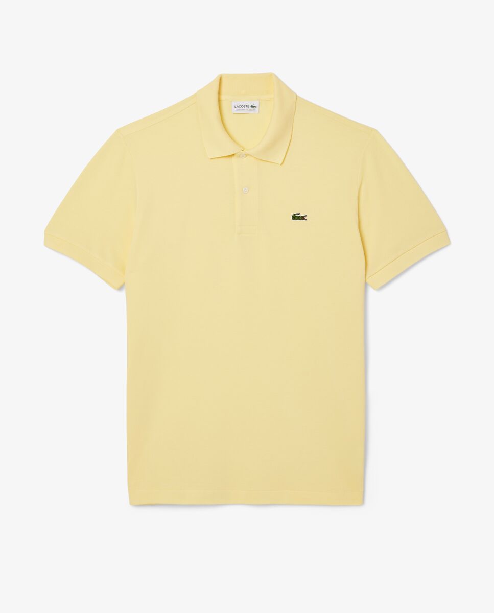 Polo de hombre de corte clásico de manga corta - Lacoste - Amarillo Amarillo-6