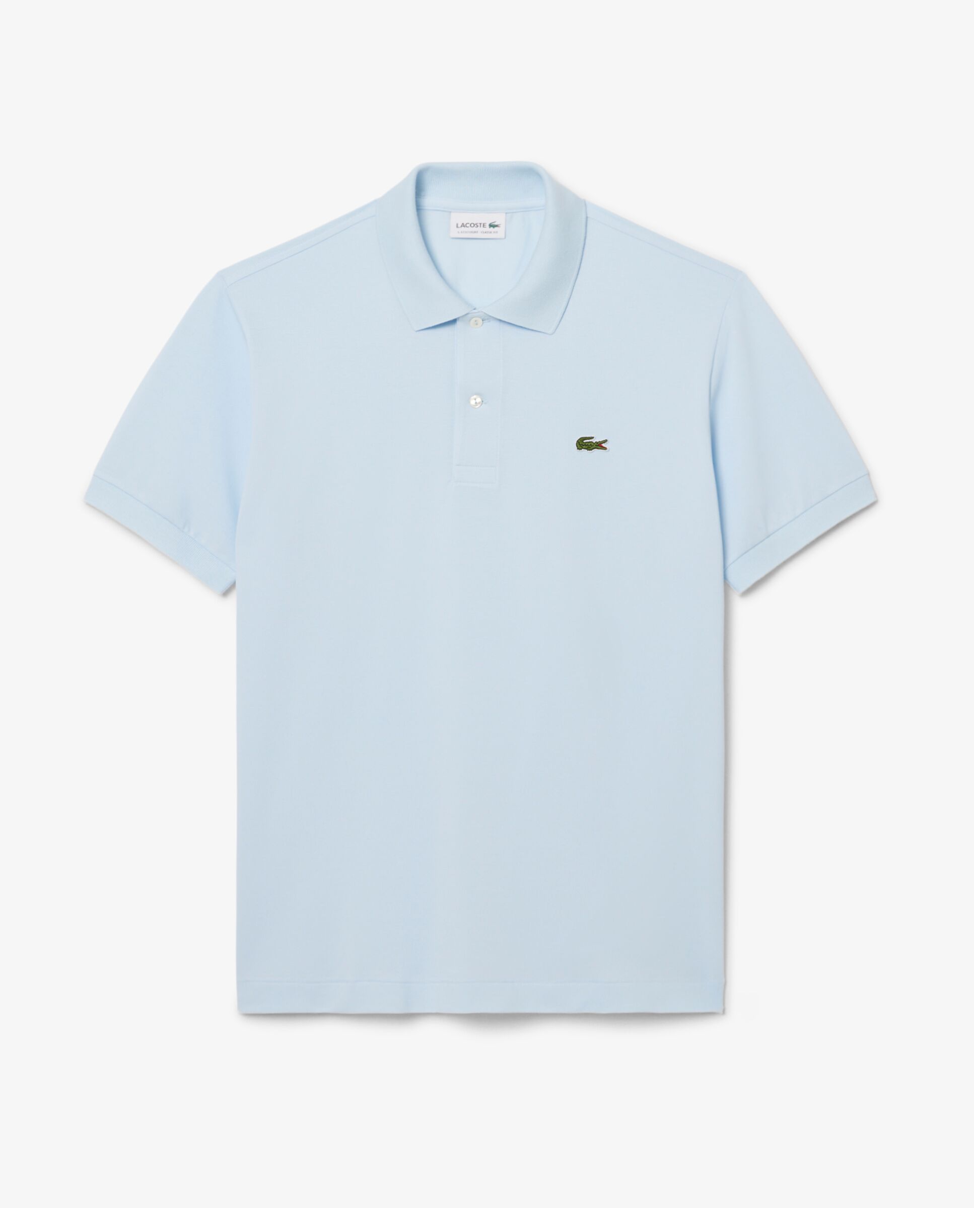 Polo de hombre de corte clásico LIGHT de manga corta - Lacoste - Beige Esmeralda Azul-6