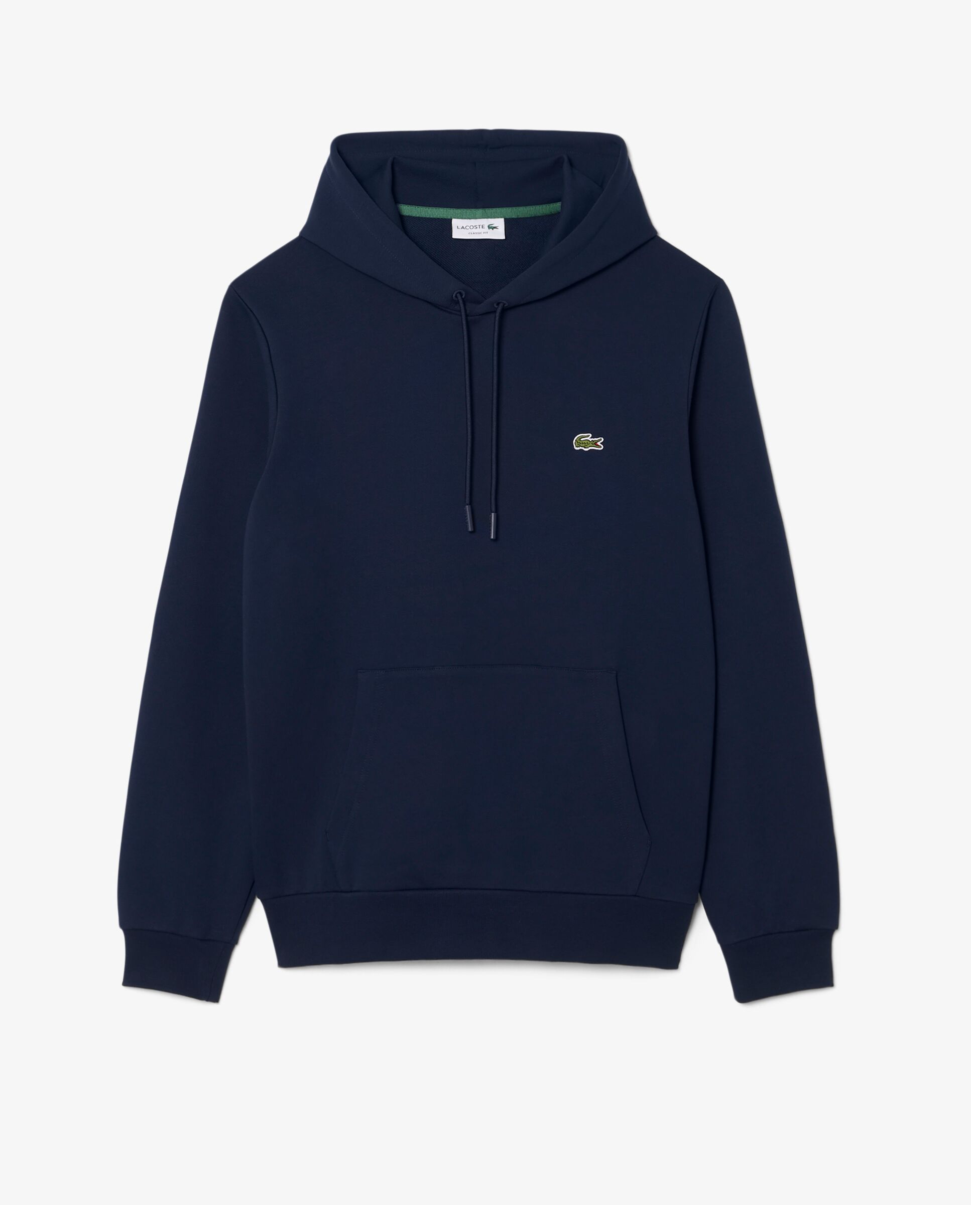Sudadera de hombre con capucha de felpa de algodón - Lacoste - Azul marino Azul marino-6