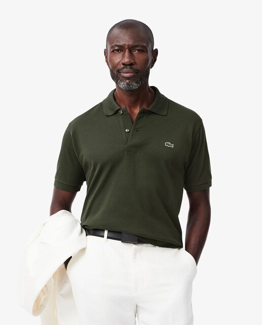 Imagen 0 de Polo de hombre de piqué original de corte clásico de manga corta