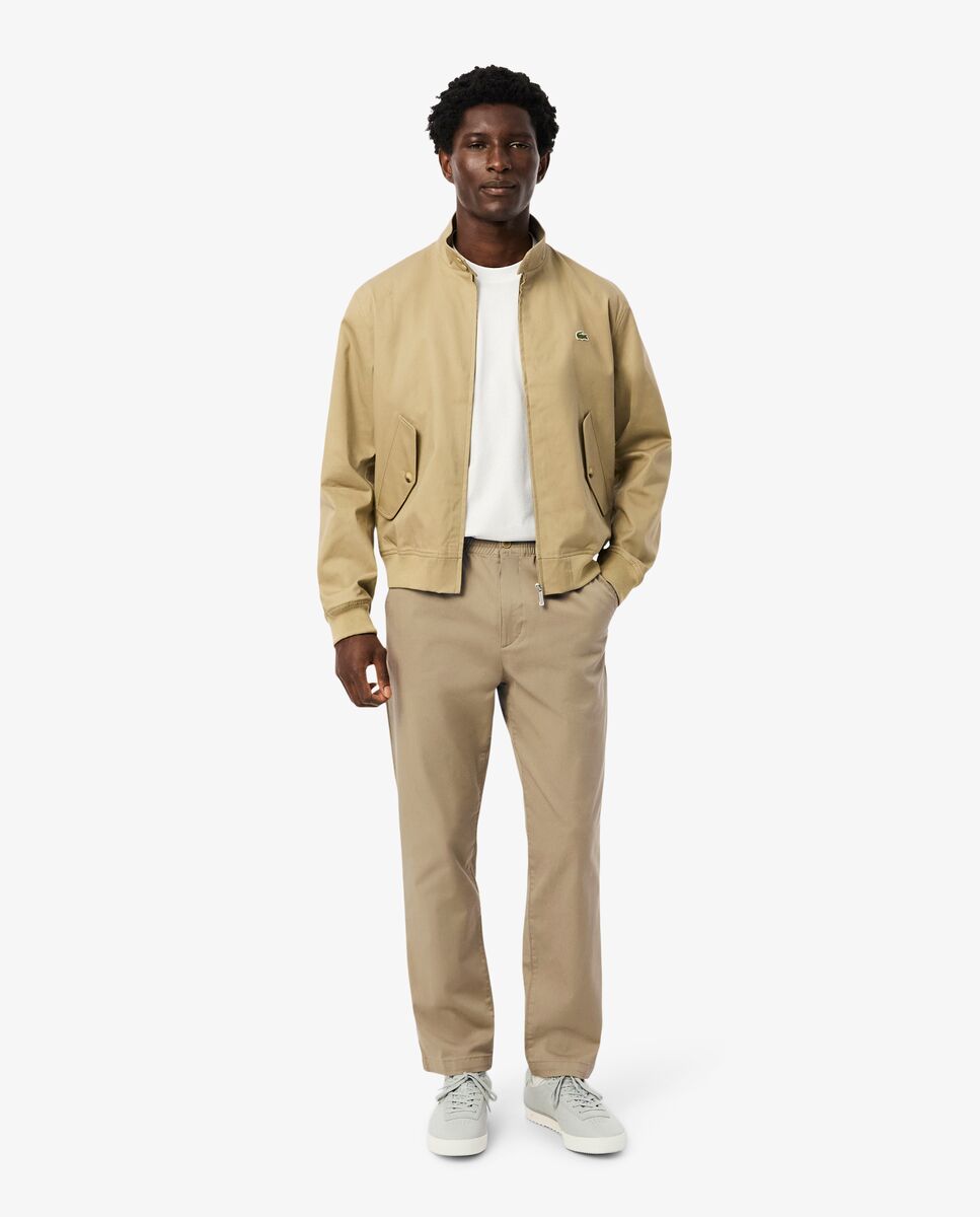 Pantalones joggers de hombre de corte regular - Lacoste - Beige Beige-1