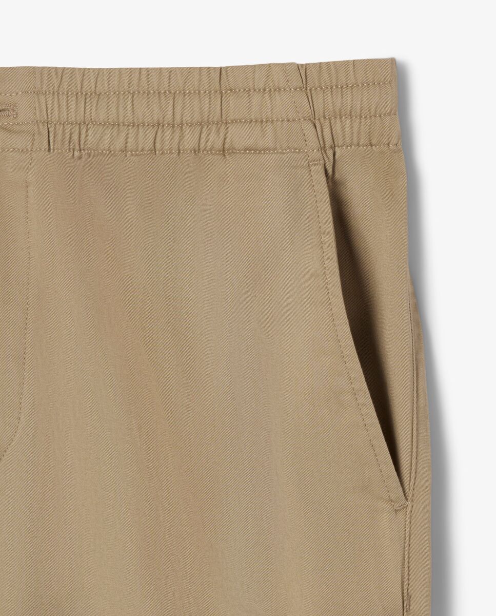 Pantalones joggers de hombre de corte regular - Lacoste - Beige Beige-5