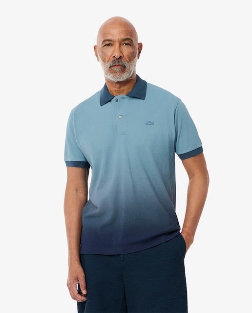 Imagen 0 de Polo de hombre de corte clásico  con efecto degradado