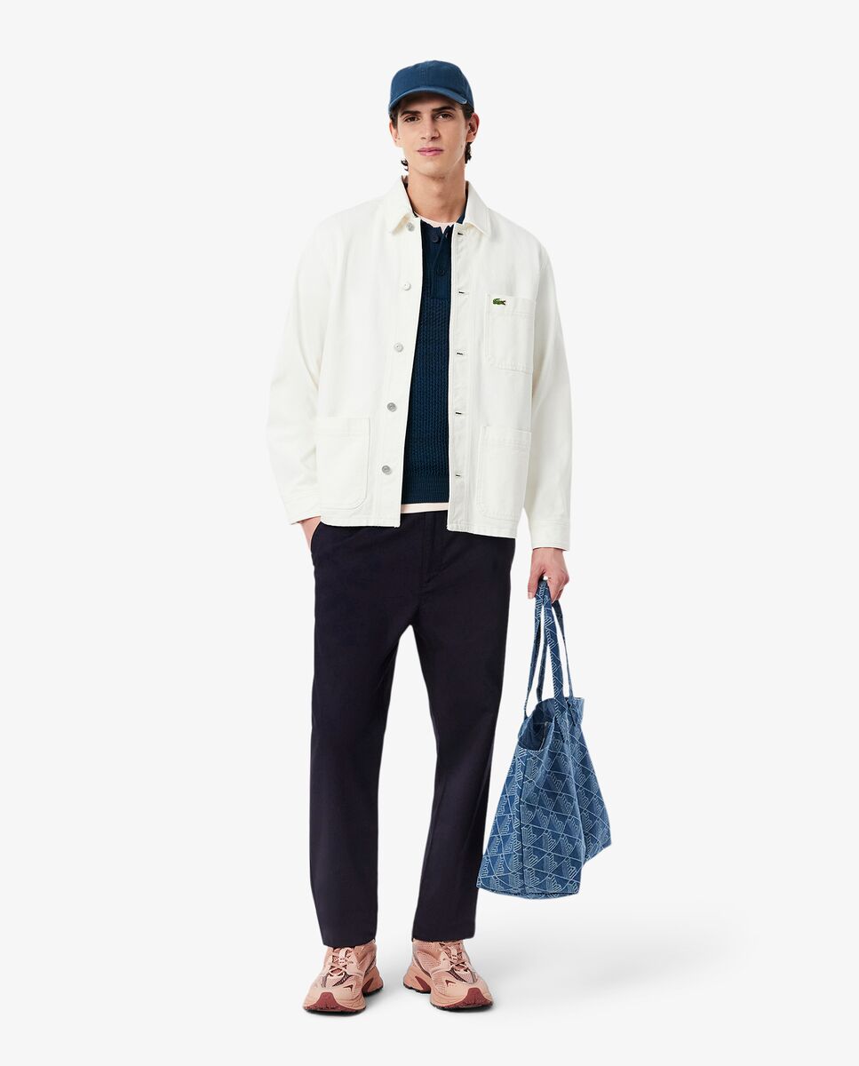 Pantalones joggers de hombre de corte regular - Lacoste - Azul marino Azul marino-4