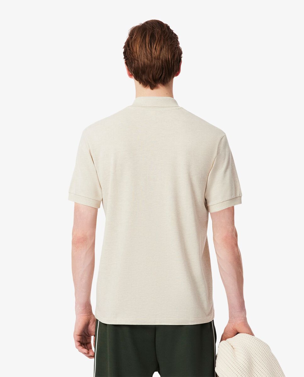 Polo de hombre jaspeado de corte clásico - Lacoste - Natural Natural-2