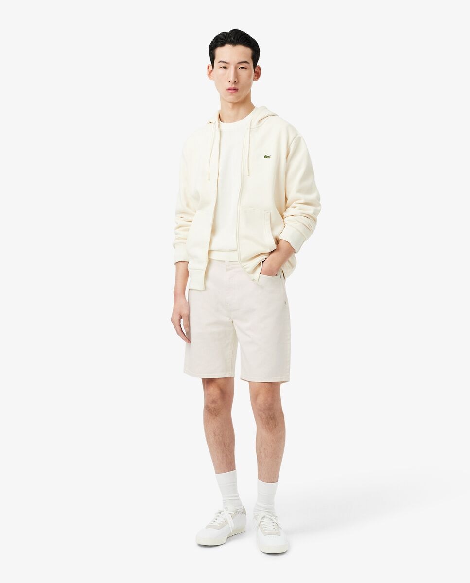 Bermudas de hombre denim de corte recto en azul - Lacoste - Gris claro Gris claro-1