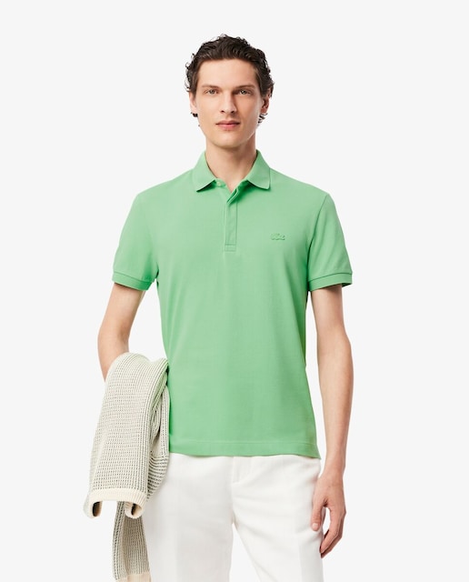 Imagen 0 de Polo de hombre Smart Paris de algodón piqué elástico de manga corta