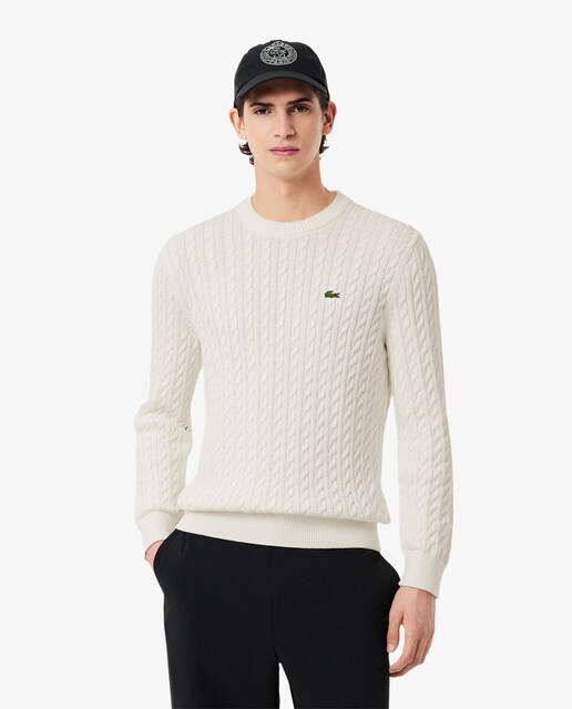 Imagen 0 de Jersey de hombre de algodón de punto de ochos