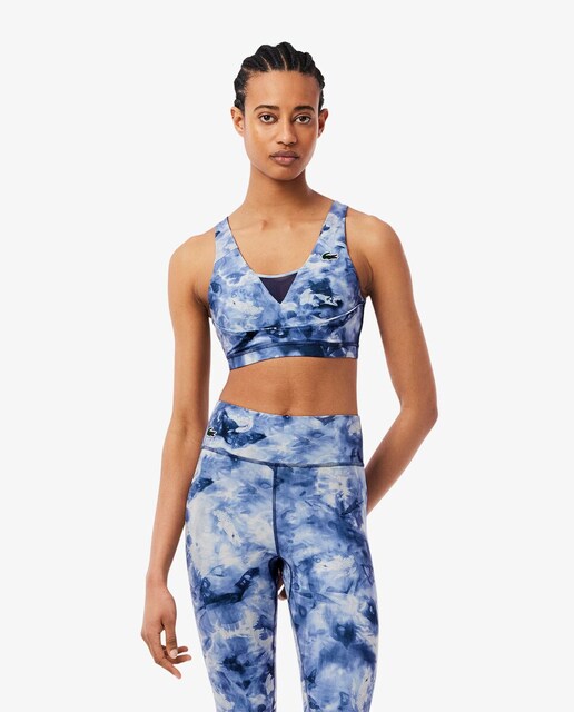 Imagen 0 de Bralette de mujer deportivo elástico con sujeción media