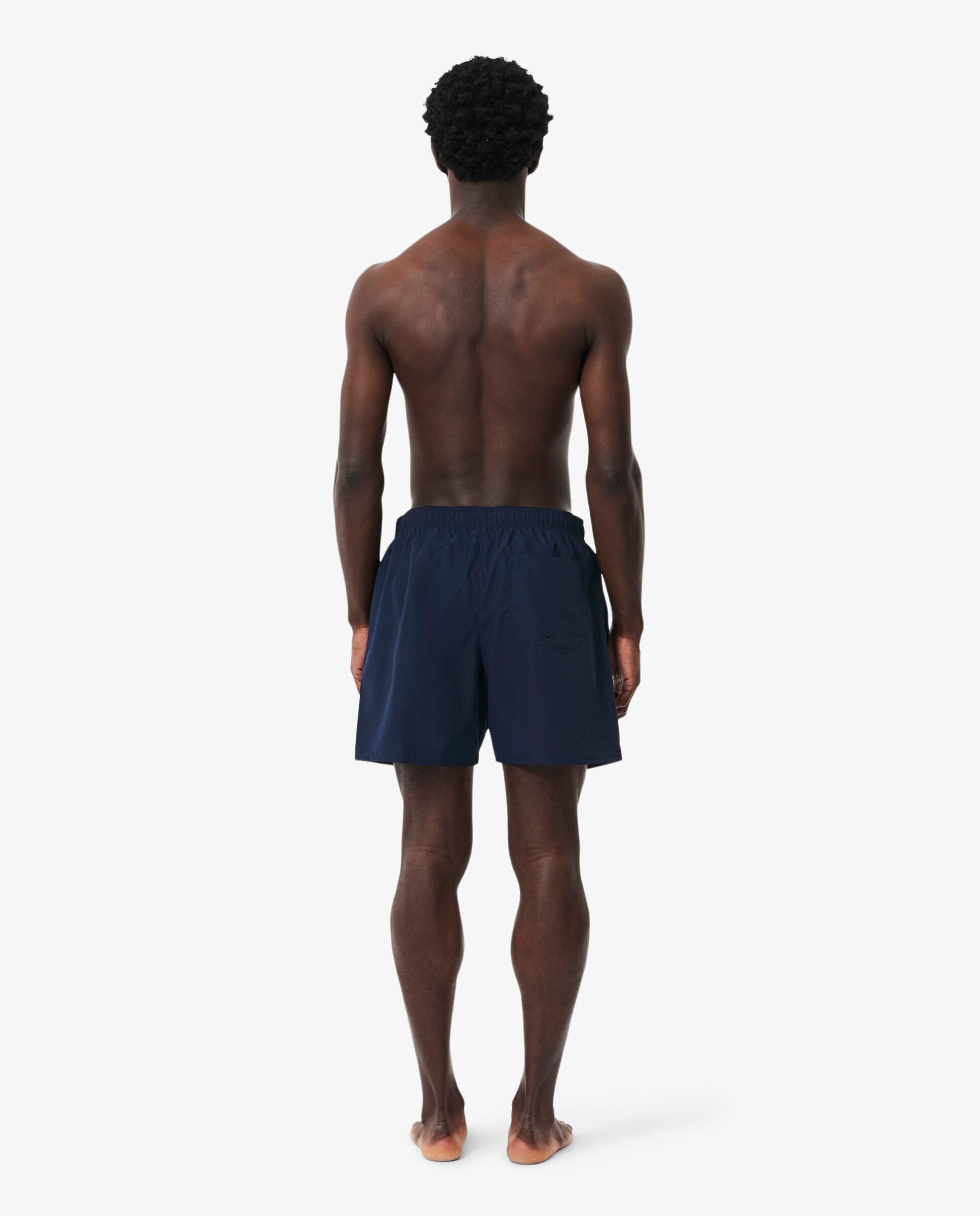 Short de baño Monochrome de largo medio - Lacoste - Azul marino Azul marino-2