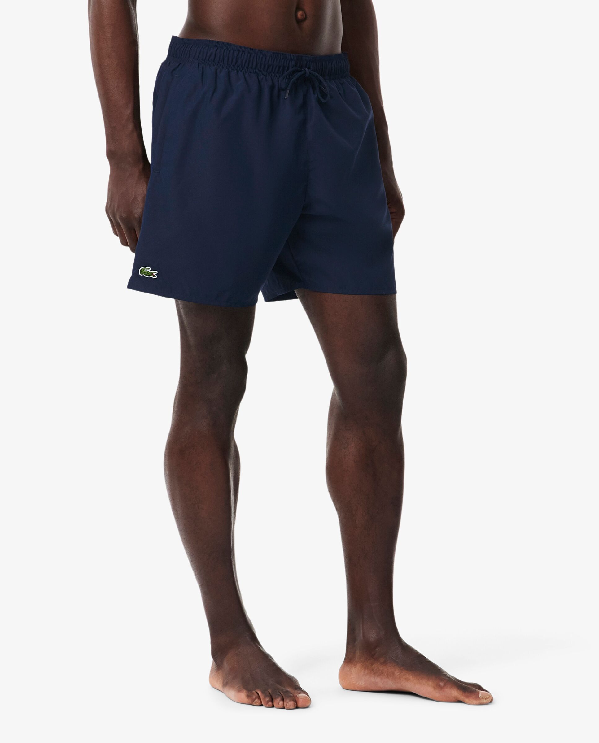 Short de baño Monochrome de largo medio - Lacoste - Azul marino Azul marino-3