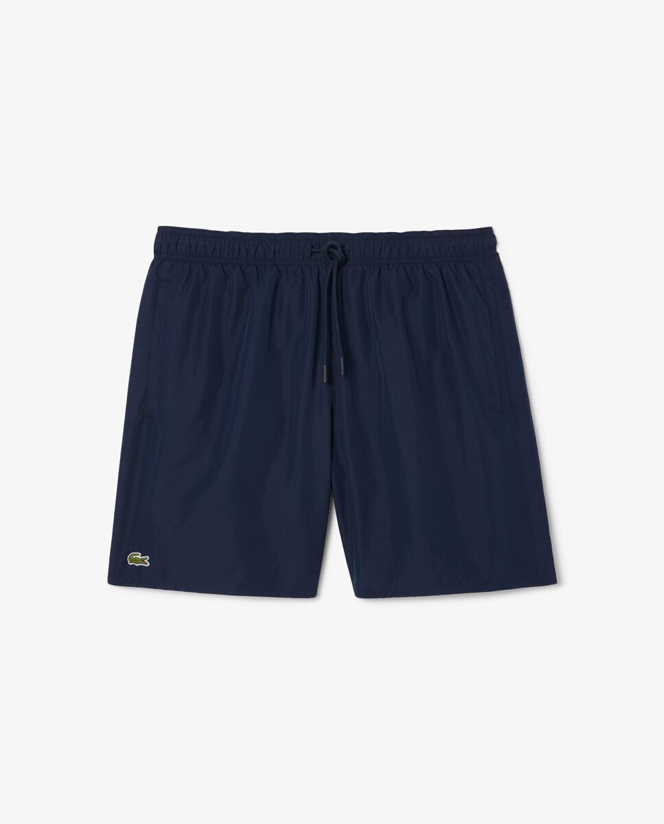Short de baño Monochrome de largo medio - Lacoste - Azul marino Azul marino-6