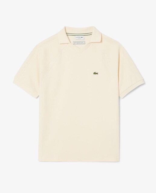 Imagen 0 de Polo de hombre de corte clásico con panel de piqué de manga corta