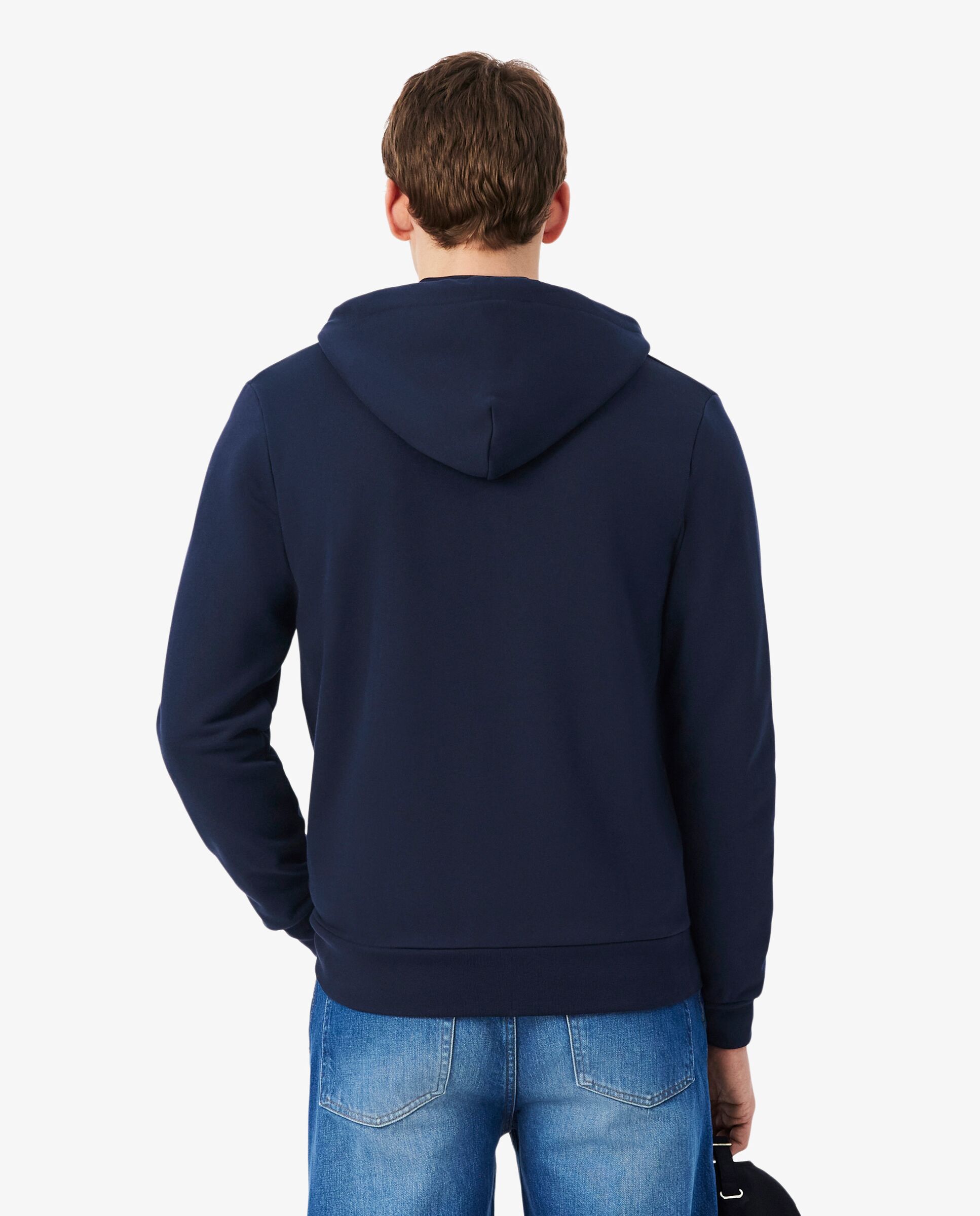 Sudaderas con cremallera de hombre de corte clásico - Lacoste - Azul marino Azul marino-2