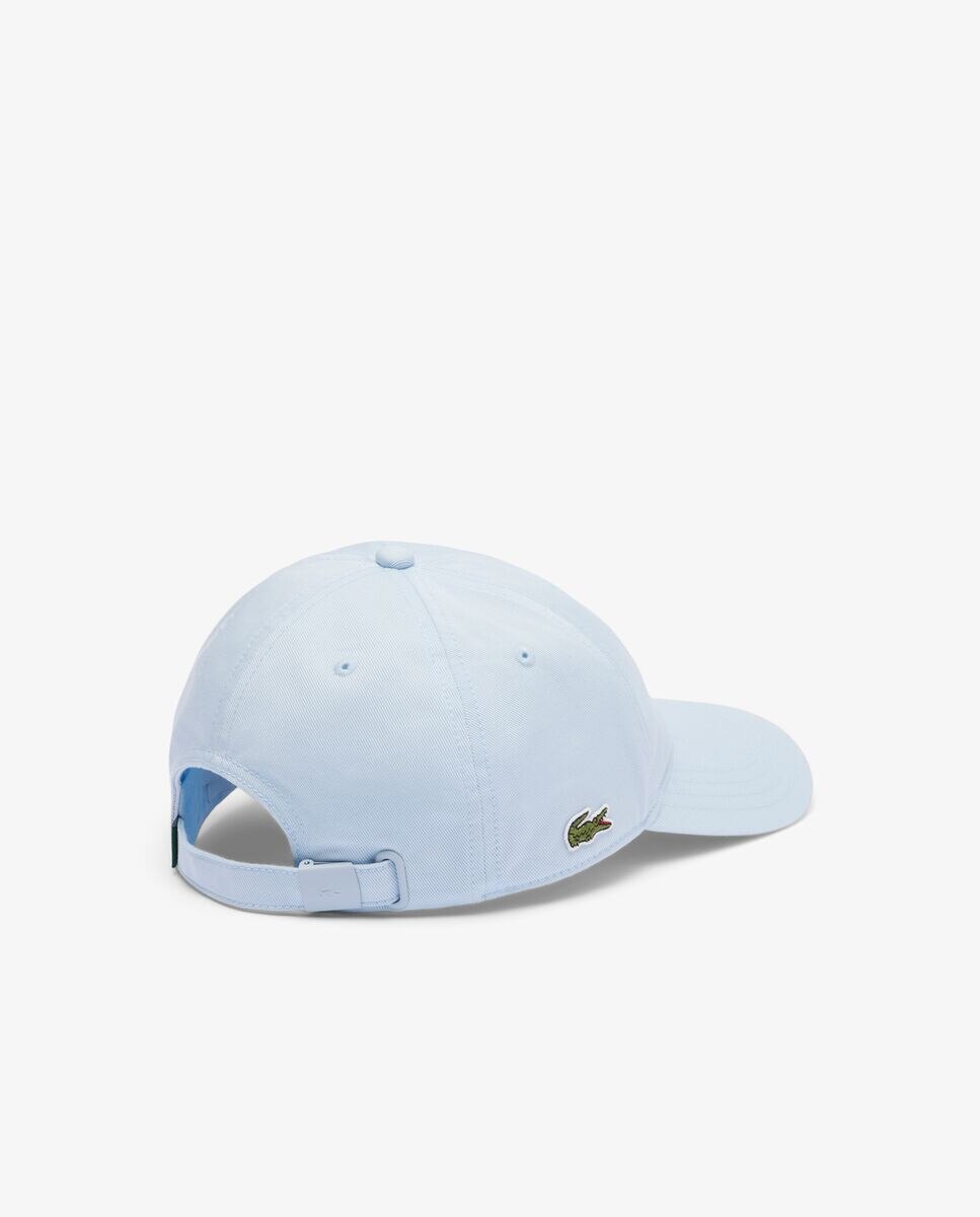 Gorra de sarga de algodón de hombre. - Lacoste - Azul claro Azul claro-5