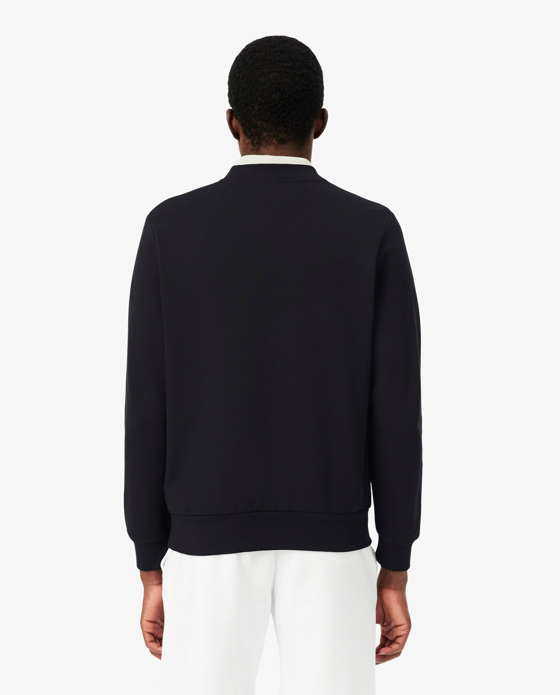 Sudaderas sin capucha de hombre - Lacoste - Negro Negro-2