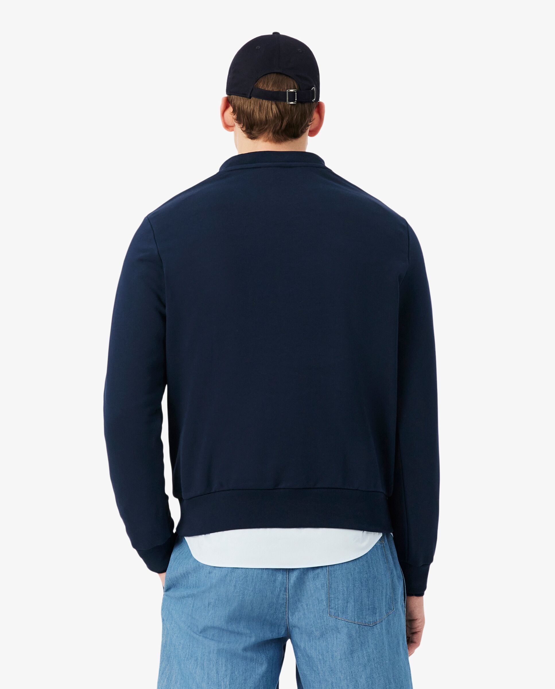 Sudaderas sin capucha de hombre - Lacoste - Azul marino Azul marino-2