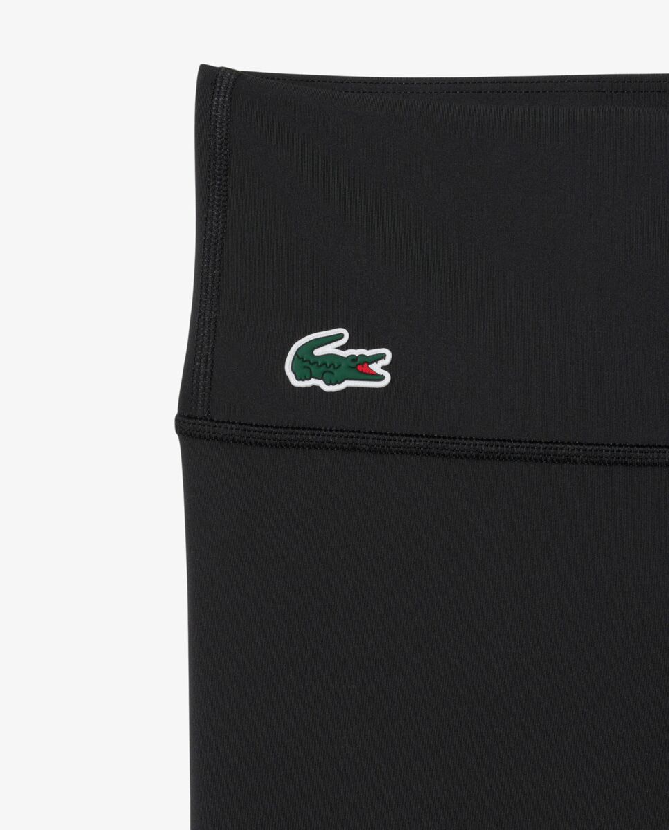 Leggin de mujer deportivo de tiro alto con bolsillo para llaves - Lacoste - Gris oscuro Gris oscuro-5