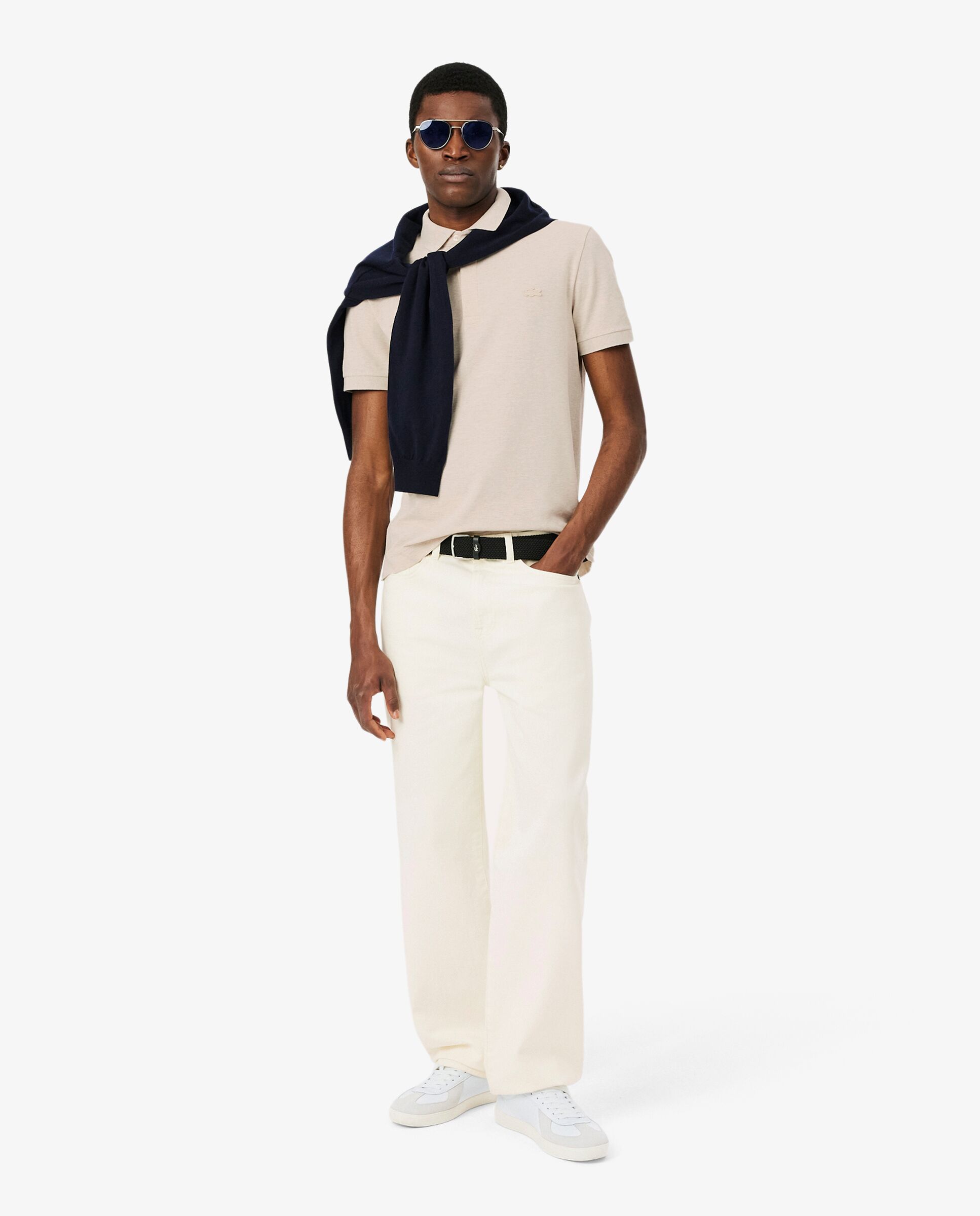 Polo de hombre de corte regular paris de piqué elástico de manga corta - Lacoste - Arena Arena-4