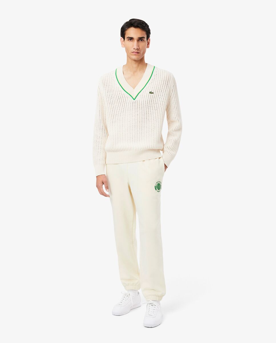 Pantalón de hombre de chándal con estampado de tenis