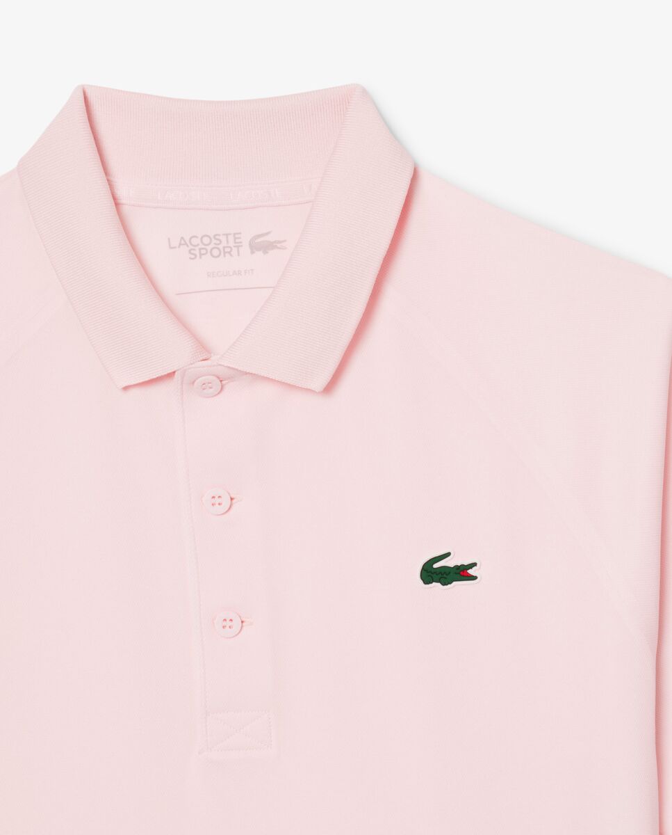 Lacoste - Polo de hombre de corte regular con protección uv de manga corta.