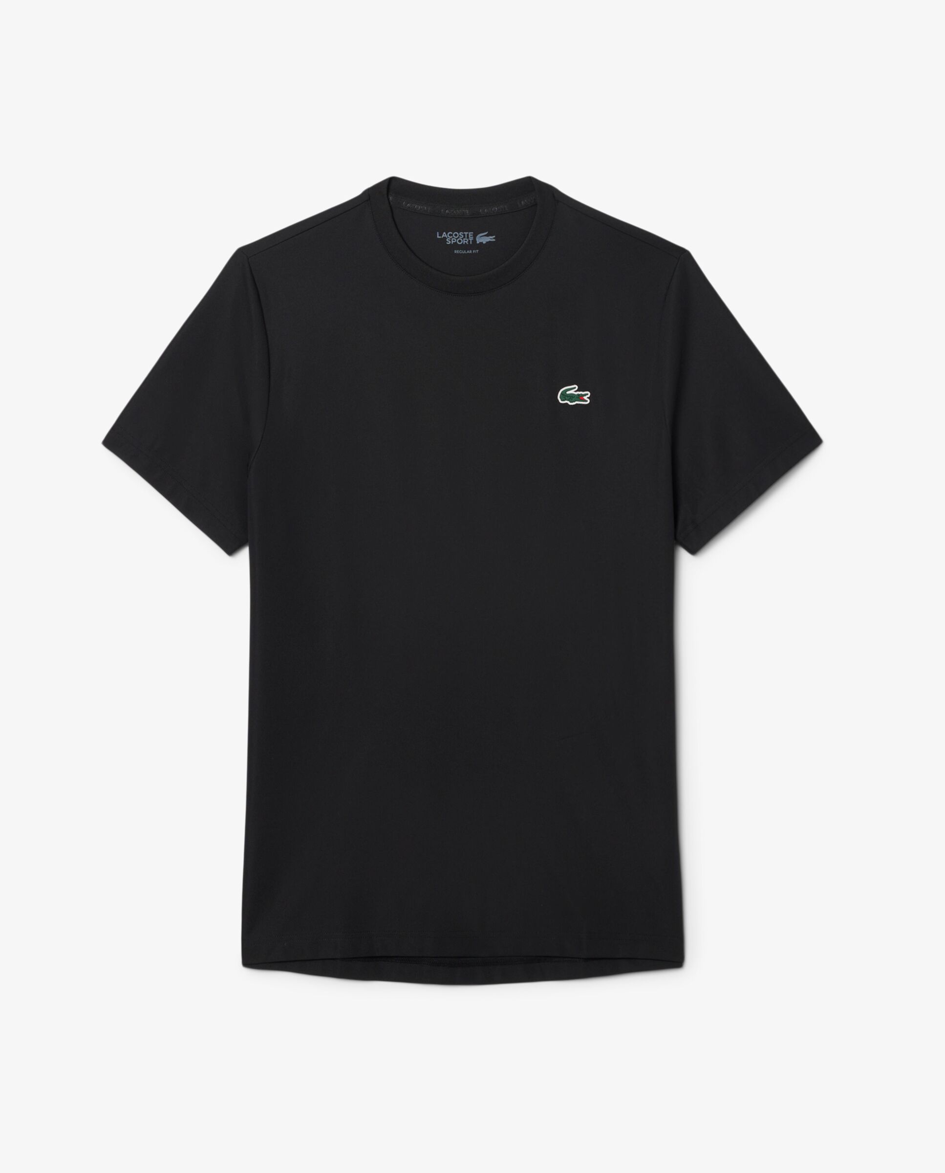 Camiseta de hombre deportiva elástica ligera con protección uv de manga corta - Negro Negro-6