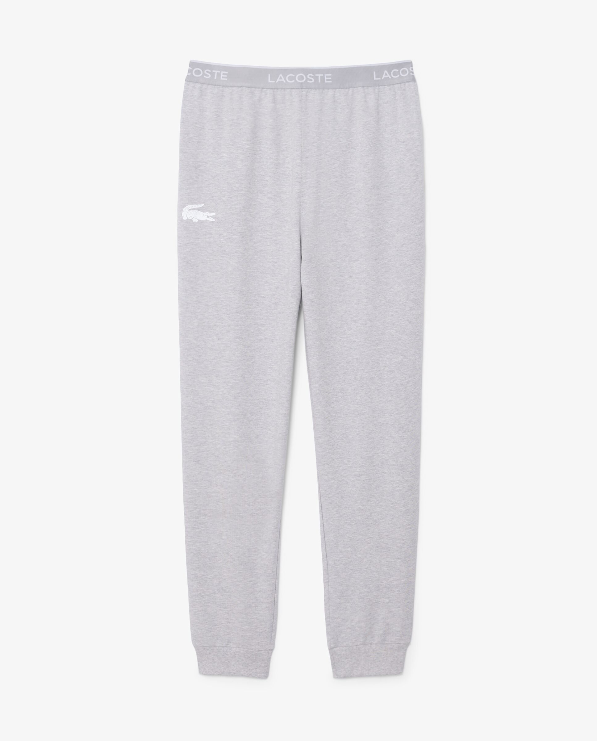 Joggers confort de polar con logo en la cintura de hombre - Lacoste - Gris oscuro Gris oscuro-6