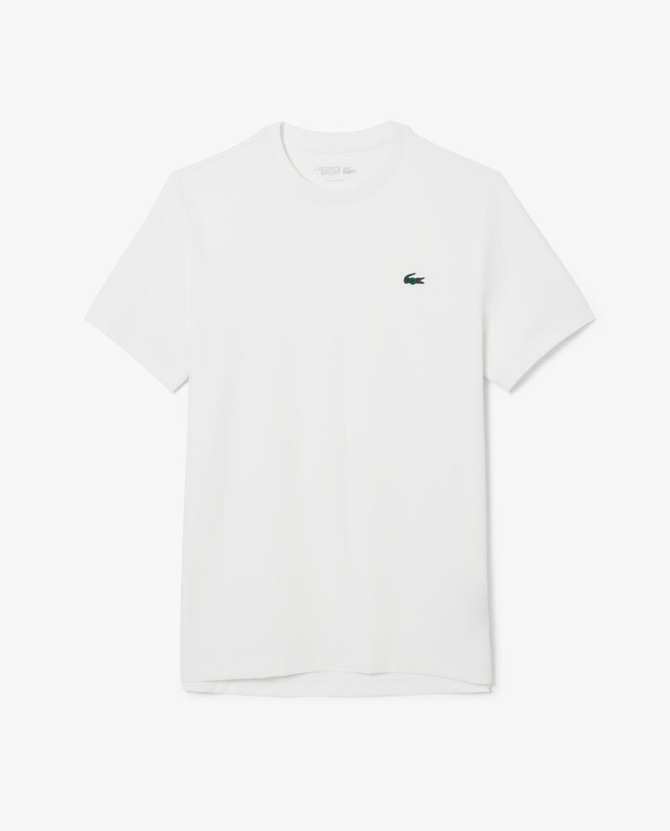 Camiseta de hombre deportiva elástica ligera con protección uv de manga corta - Blanco Blanco-6