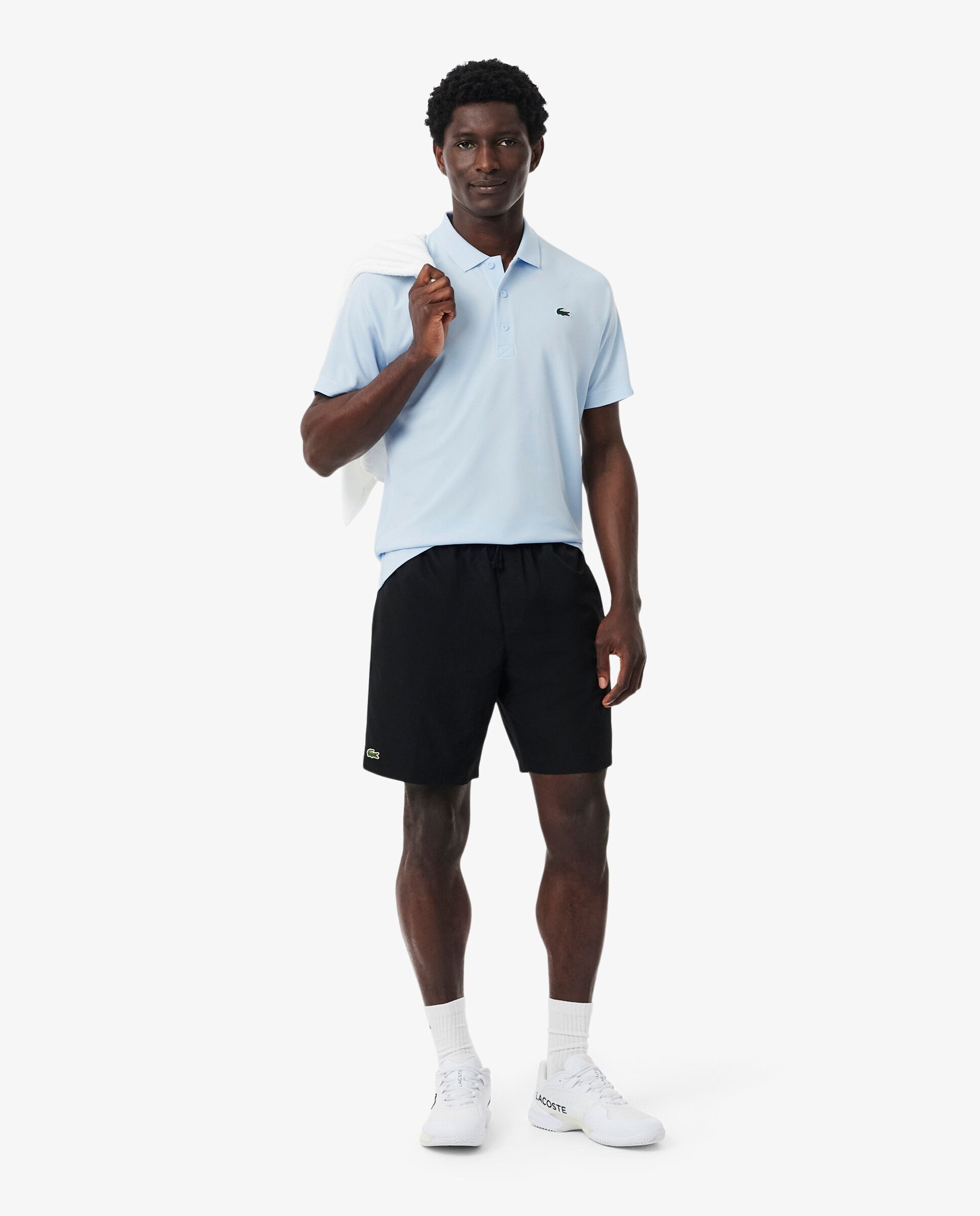 Polo de hombre Sport Lacoste - Azul celeste Azul celeste-4