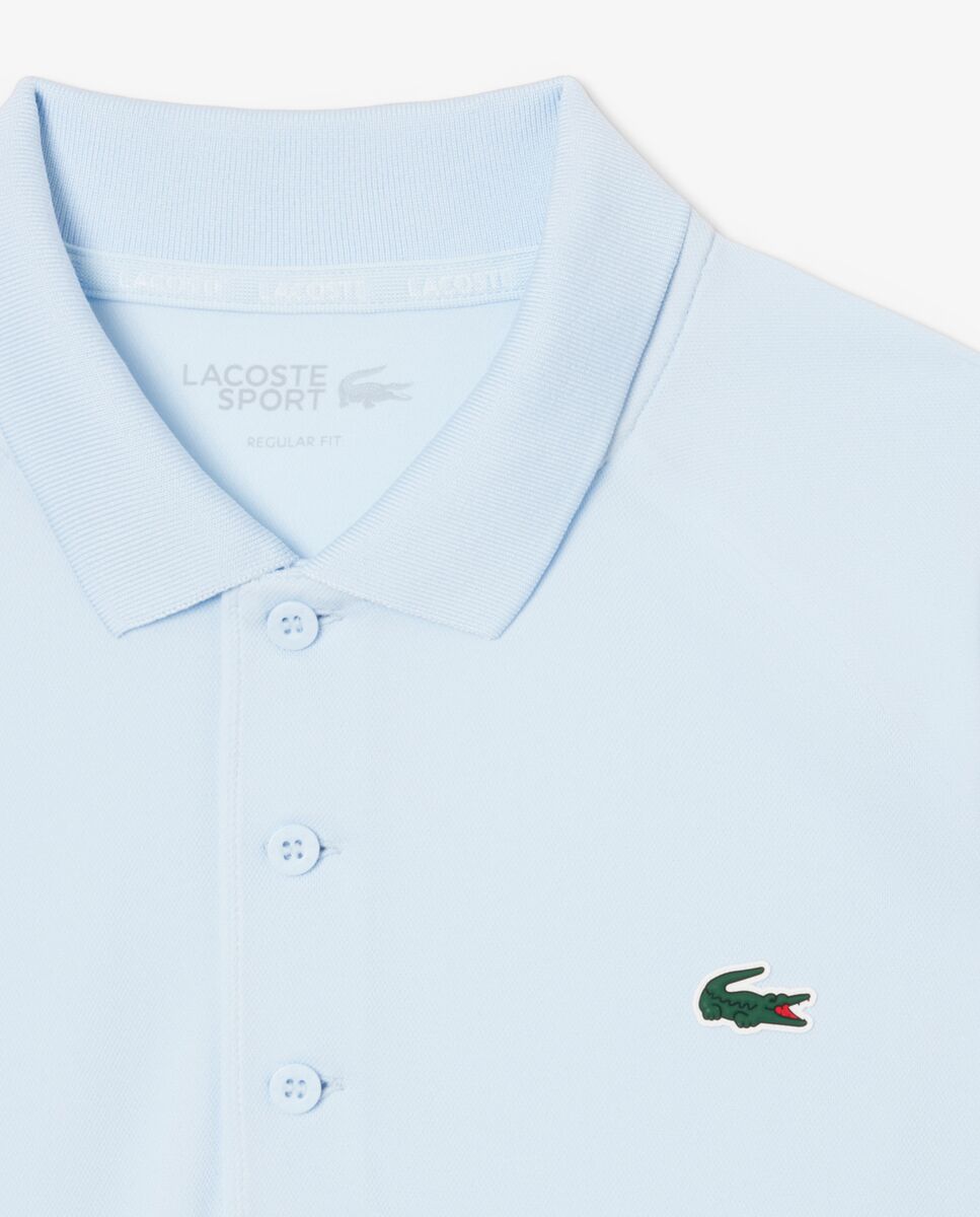 Lacoste - Polo de hombre de corte regular con protección uv de manga corta.