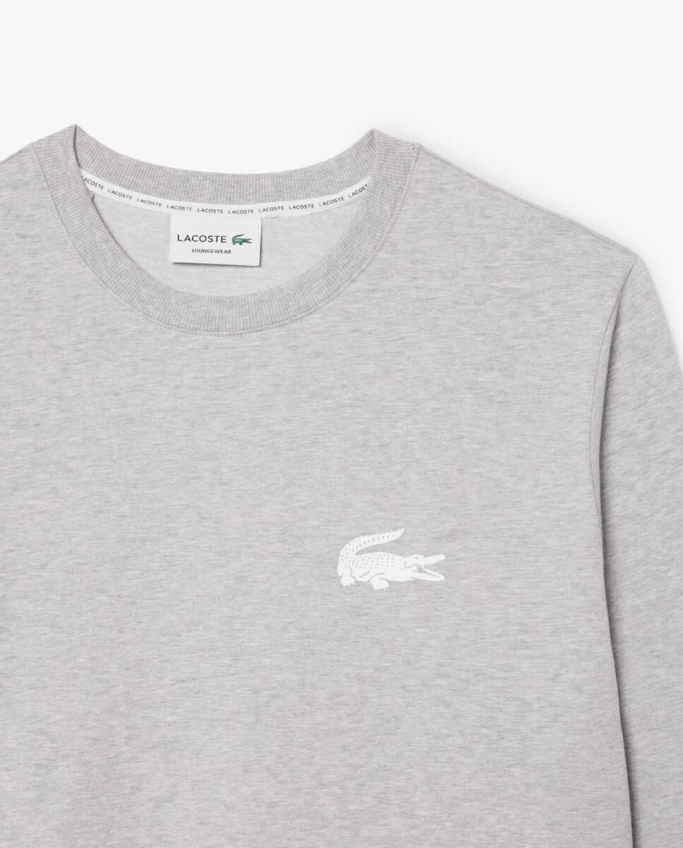Lacoste - Sudadera de hombre con capucha loungewear de felpa.