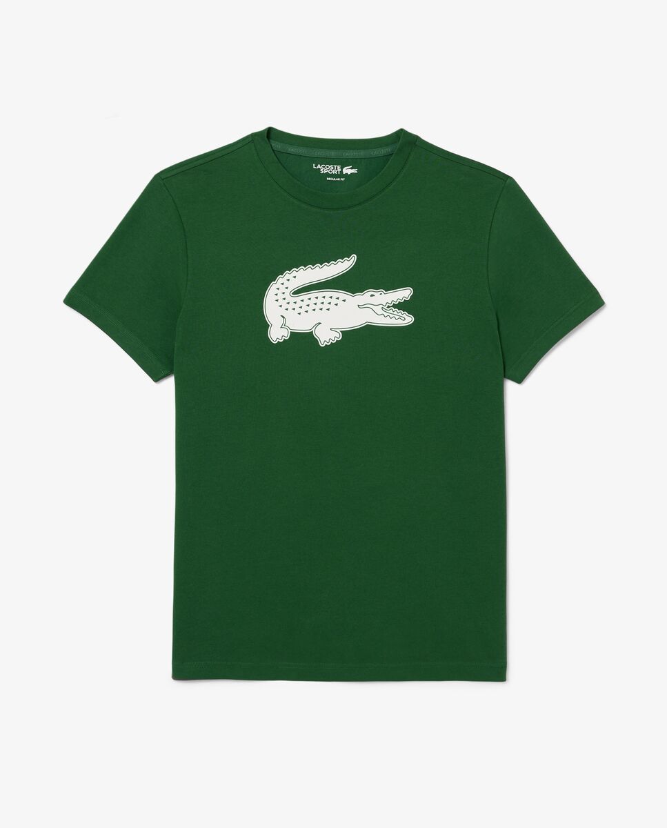 Imagen 6 de Camiseta deportiva transpirable y ultra seca con cuello redondo - Verde Verde
