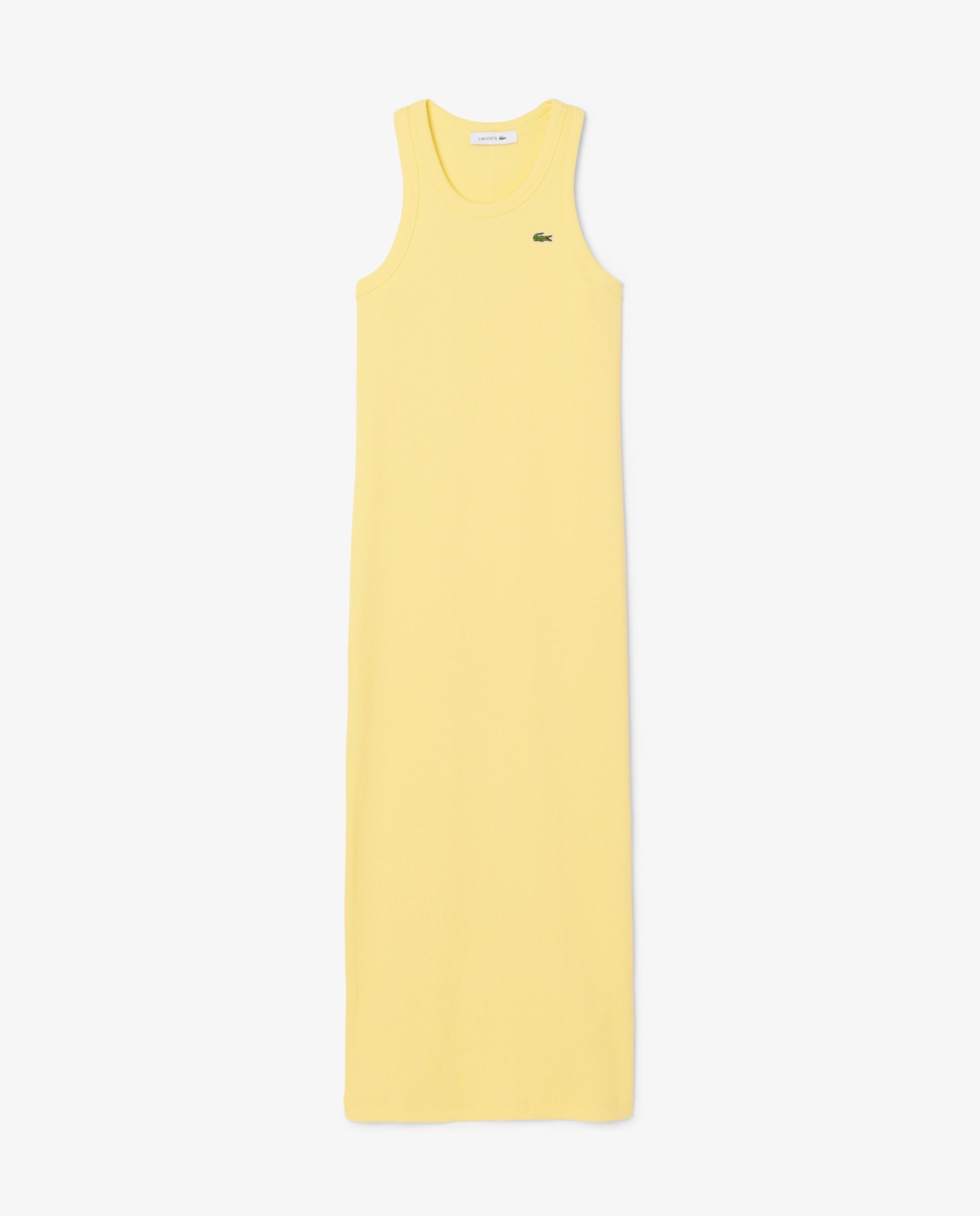 Imagen 6 de Vestido Lacoste en algodón ecológico sin mangas - Amarillo Amarillo