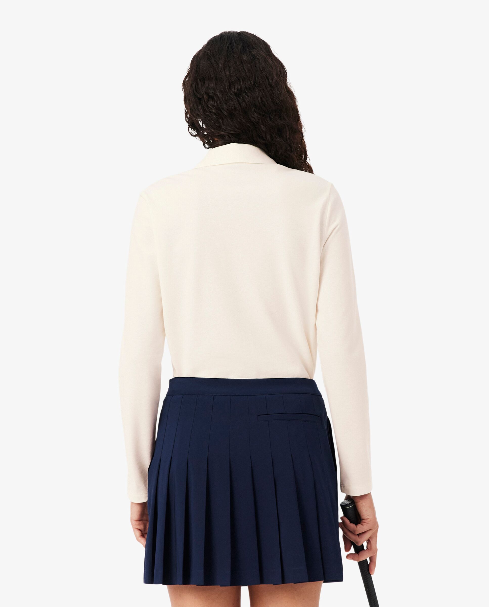 Imagen 2 de Polo de golf de mujer Lacoste - Blanco Blanco
